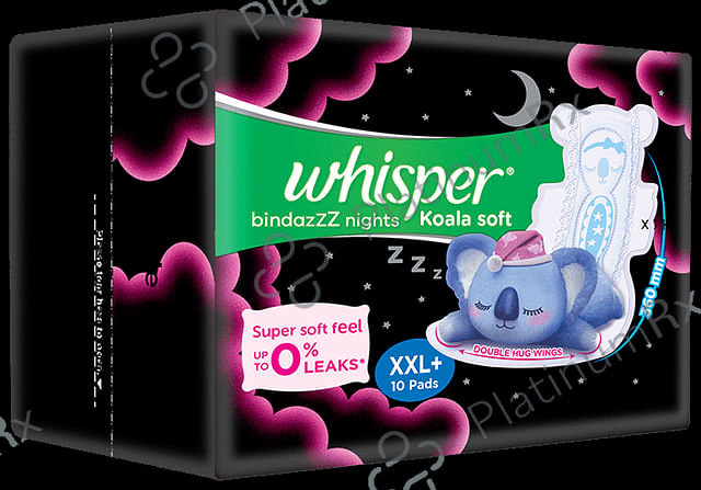 Whisper Koala Soft Bindazzz Nights Pads - Size XXL+