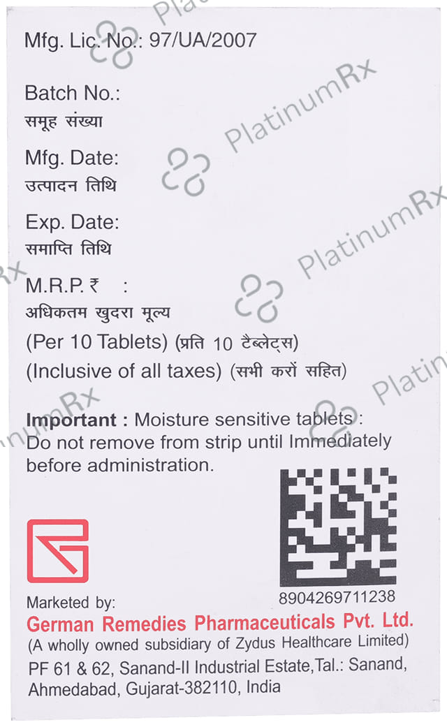 Telmavas H 12.5/40mg Tablet 10s