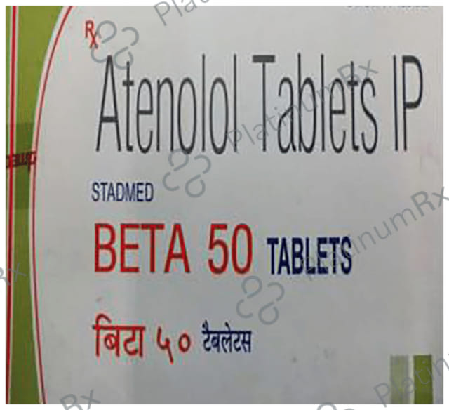 Beta 50mg Tablet 14s