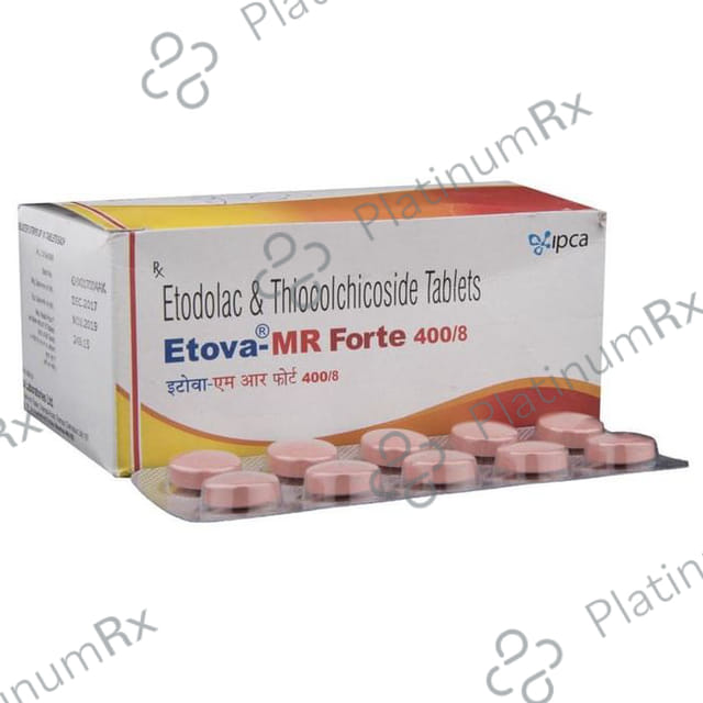 Etova MR Forte 400/8mg Tablet 10s