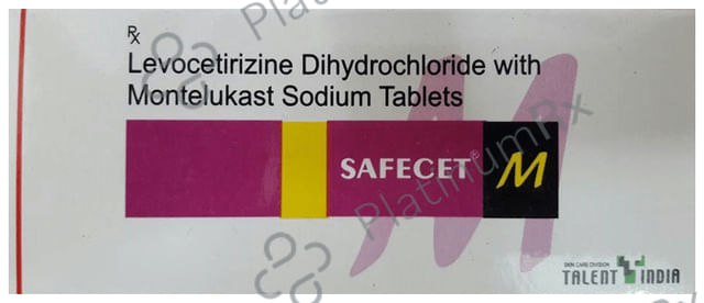 Safecet M 5/10mg Tablet 10s