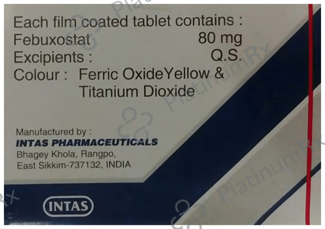 Fabulas 80mg Tablet 10s