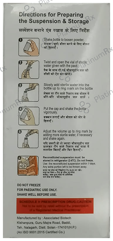 Bclave Duo 200/28.5mg Dry Syrup 60ml