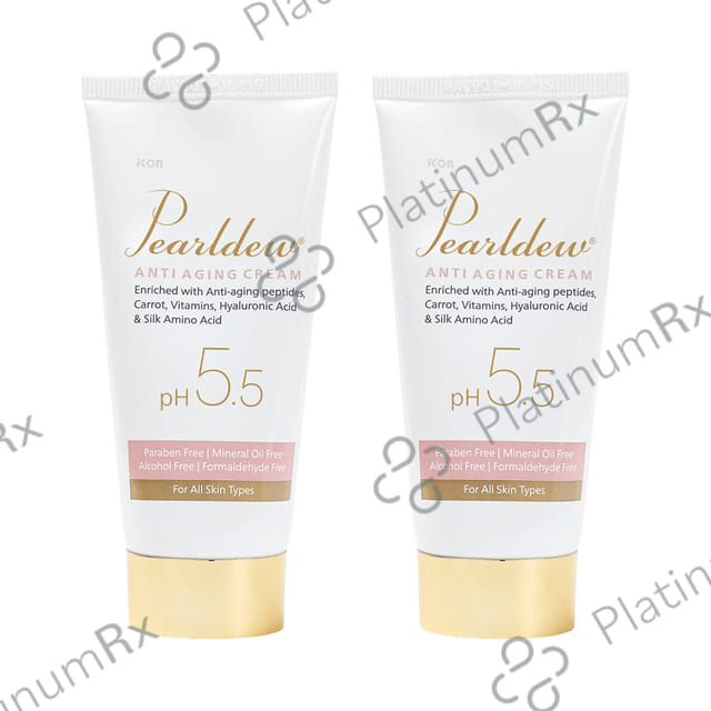 Pearldew Anti Aging Cream (50gm Each) 2 Tubes