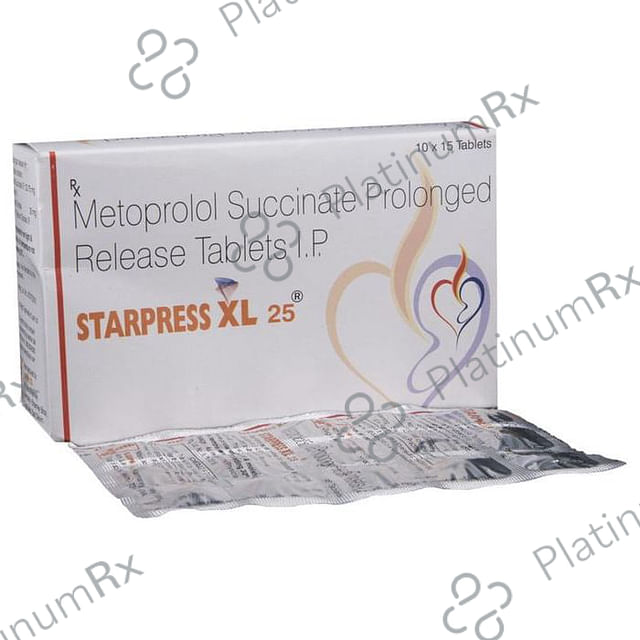 Starpress XL 25mg Tablet 15s