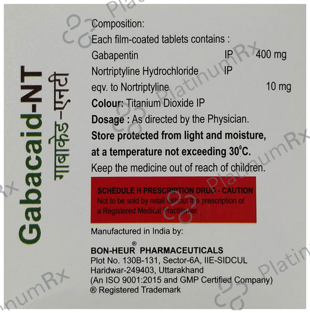 Gabacaid-NT Tablet
