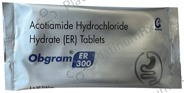 Obgram 300mg Tablet ER 10s