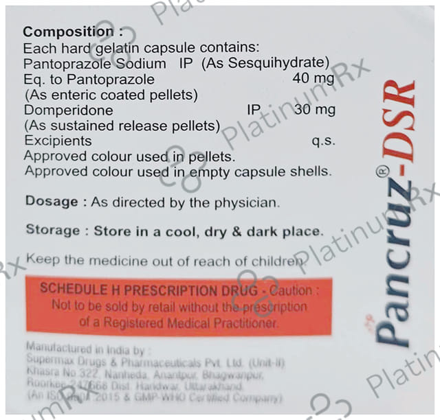 Pancruz-DSR Capsule