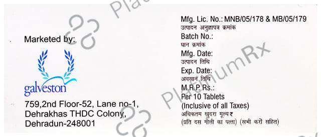 Mindpro Plus 10/40mg Tablet SR 10s
