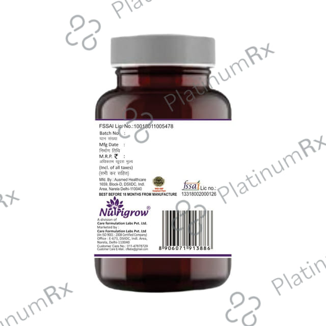 Nutrigrow Grape Seed Extract Veg Capsule 60 vegicaps