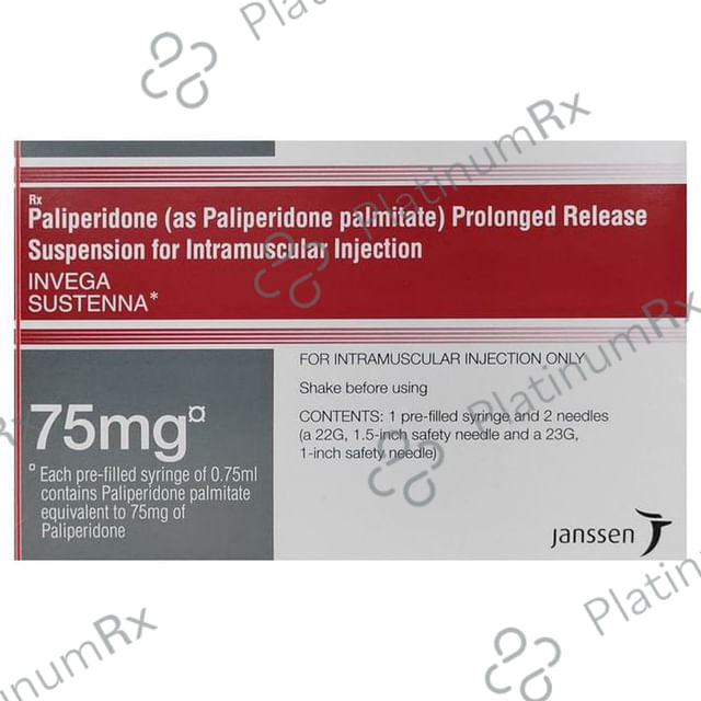 Invega Sustenna 75mg Injection