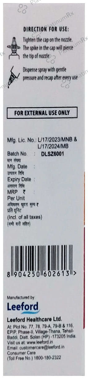 Nozcalm 0.65% Nasal Spray 20ml
