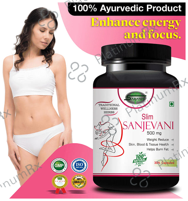 Sabates Slim Sanjevani Capsule 30 capsules