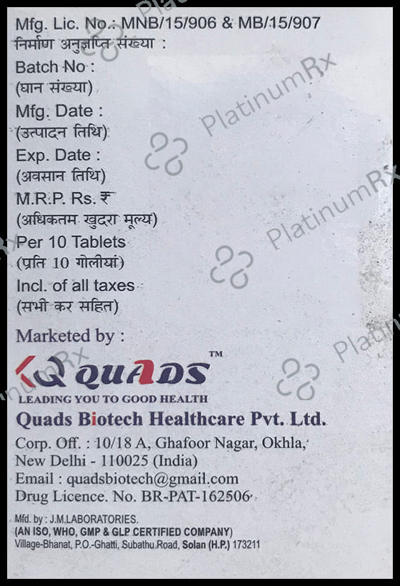 QPride M2/1000mg Forte Tablet SR 10s