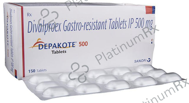 Depakote 500mg Tablet SR 15s