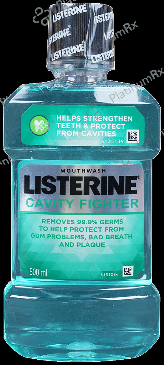 Listerine Cavity Fighter Mouth Wash 500ml