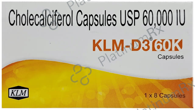 Klm D3 60K Capsule 8s
