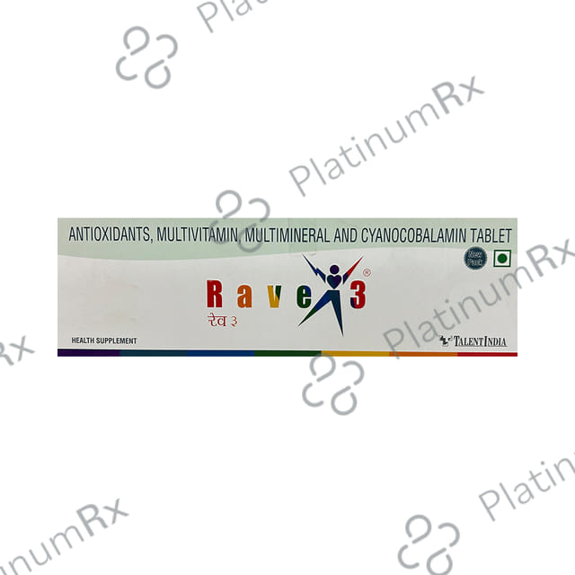 Rave 3mg Tablet 10s