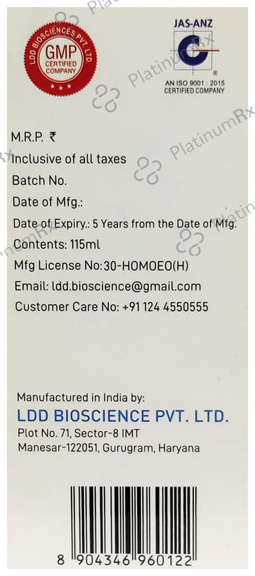 LDD Bioscience Bonnie Fab Tonic for Children