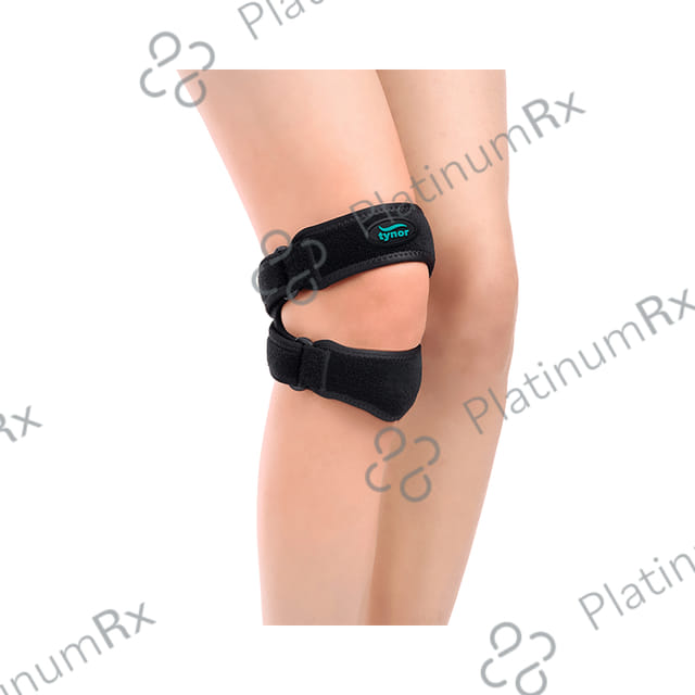 Tynor Dual Patellar Support Black Universal