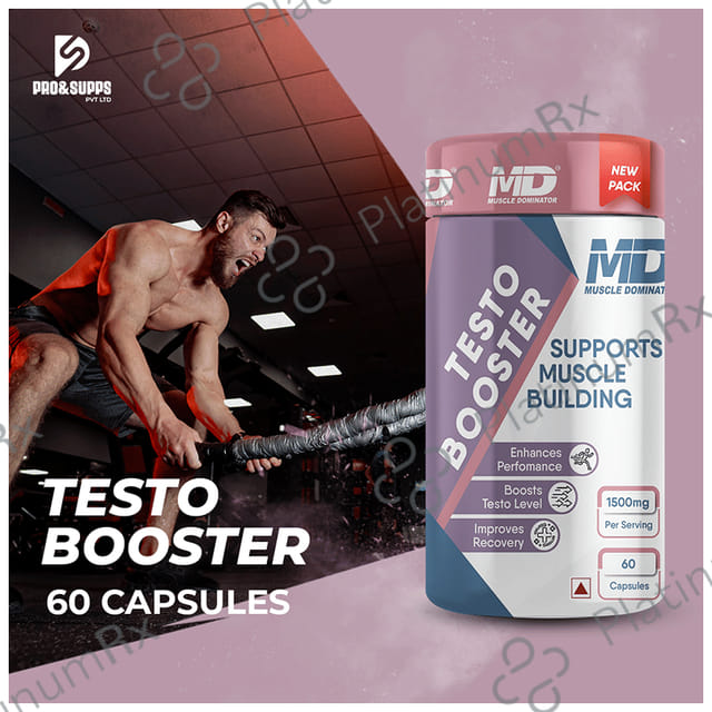 Muscle Dominator Testo Booster 1500mg Capsule