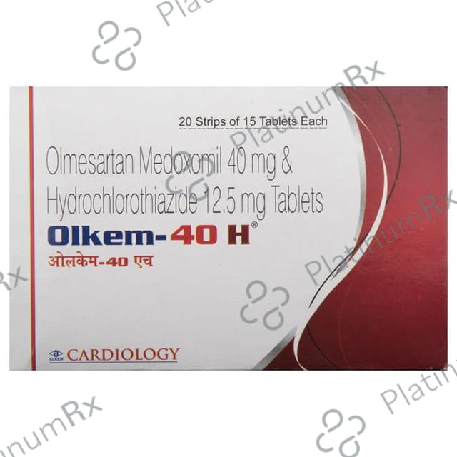 Olkem H 40/12.5mg Tablet 15s