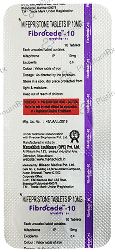 Fibrocede 10 Tablet