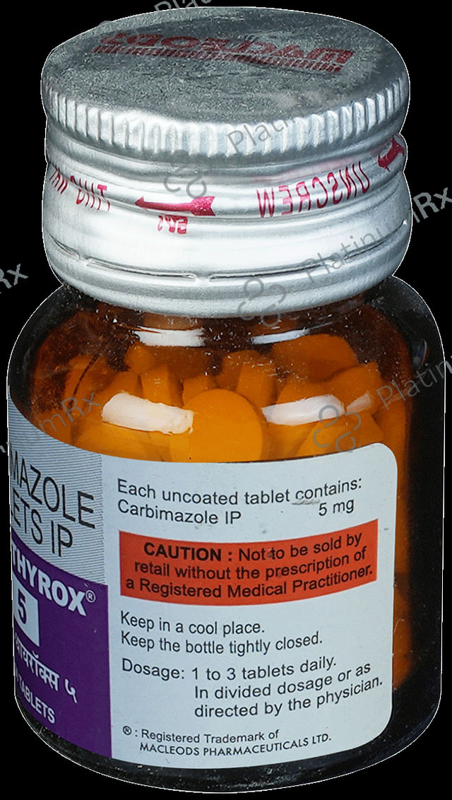 Anti Thyrox 5mg Tablet 100s