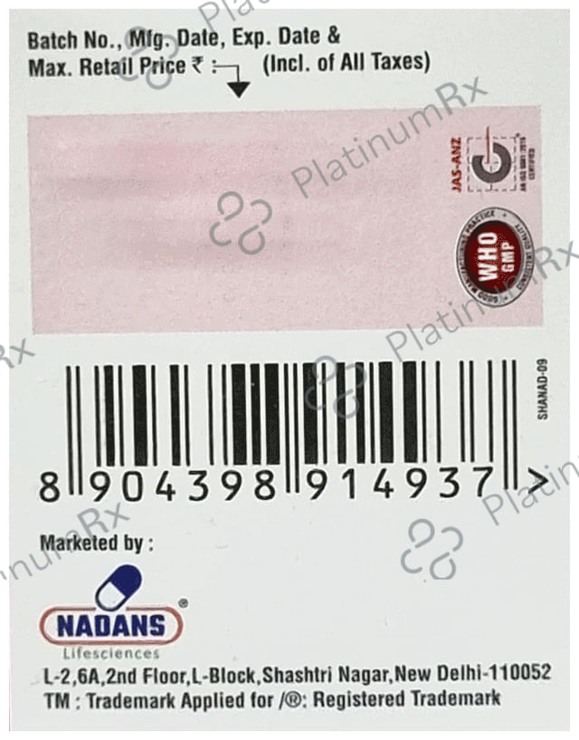 Nadformin-GV2 Tablet SR