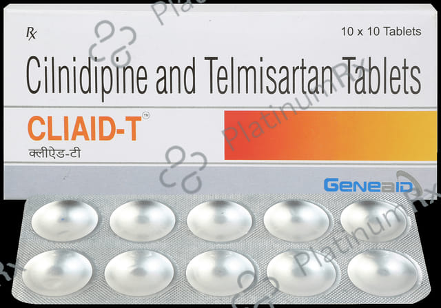 Cliaid T 10/40mg Tablet 10s