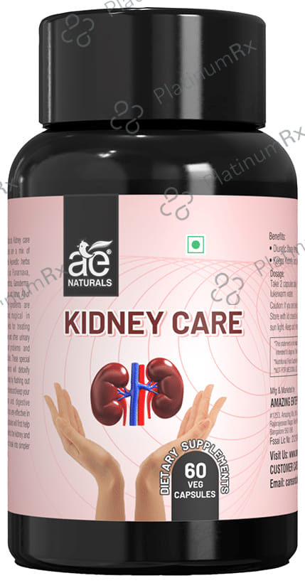 AE Naturals Kidney Care Veg Capsule