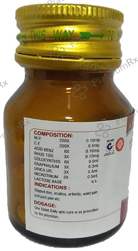 LDD Bioscience Rheumatic Forte Tablet