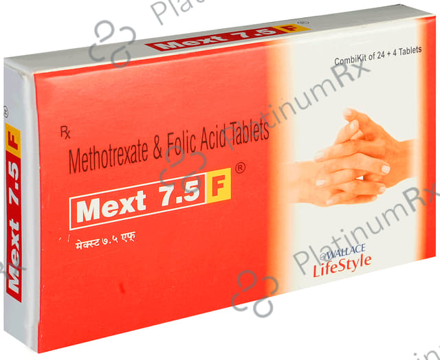 Mext 7.5mg/1000mcg F Combipack Tablet 28s