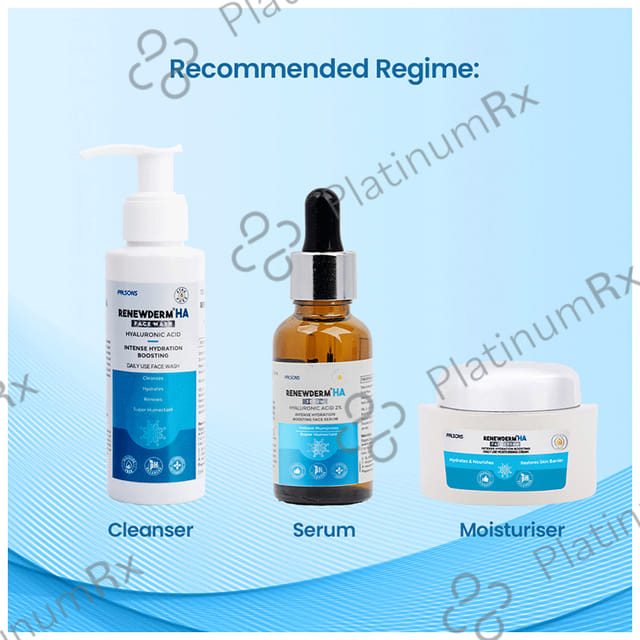 Renewderm HA Hyaluronic Acid Face Wash 100ml