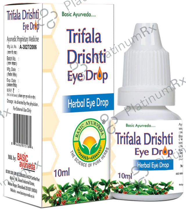 Basic Ayurveda Trifala Drishti Eye Drop