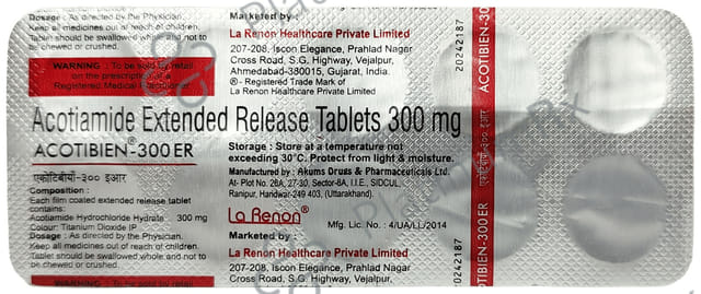 Acotibien 300mg ER Tablet 10s