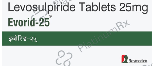 Evorid 25mg Tablet 10s