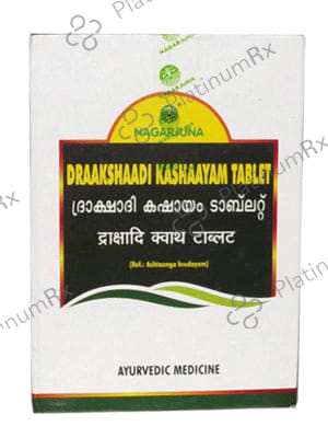 Nagarjuna Draakshaadi Kashaayam Tablet