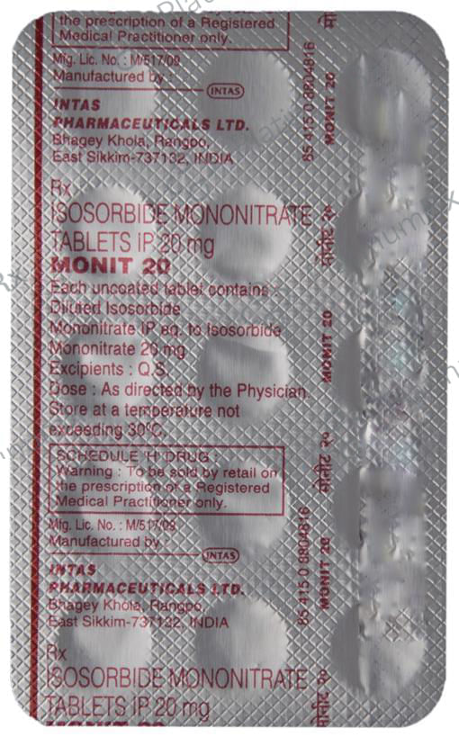 Monit 20mg Tablet 15s