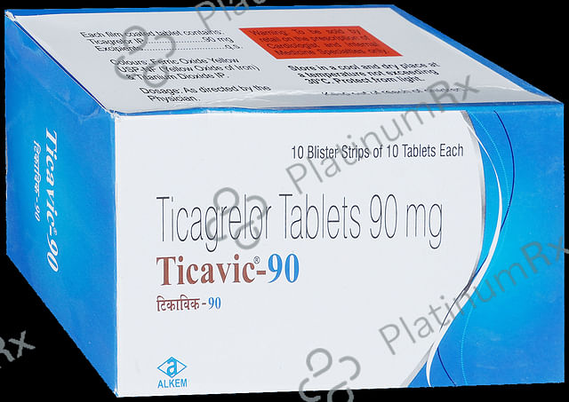 Ticavic 90mg Tablet 10s