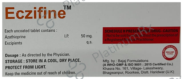 Eczifine 50mg Tablet 10s