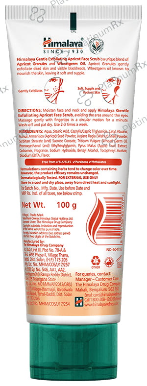 Himalaya Gentle Exfoliating Apricot Face Scrub 100 Scrub