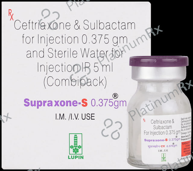 Supraxone S 250 mg/125 mg Injection