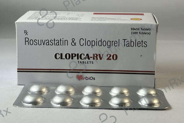 Clopica RV 20/75mg Tablet 10