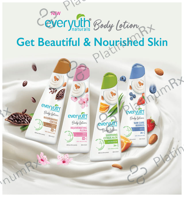 Everyuth Naturals Body Lotion Nourishing Cocoa 500 ml