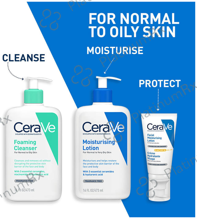 CeraVe Foaming Cleanser for Normal & Oily Skin 473 ml