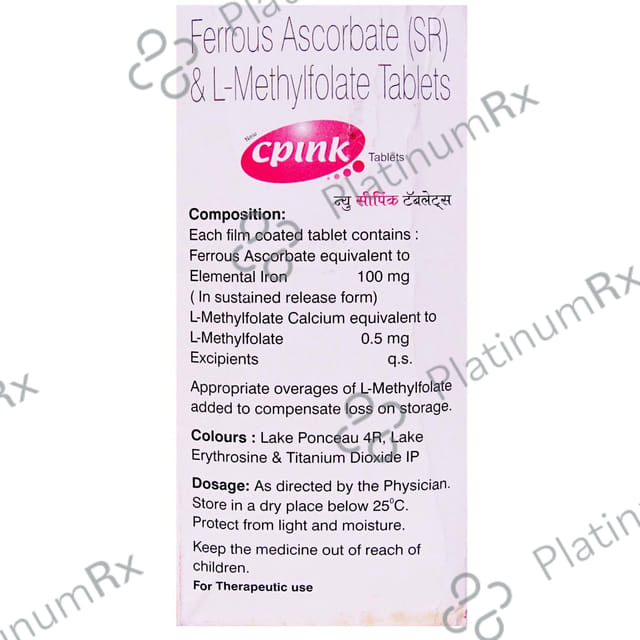 Cpink 50mg Tablet 15s