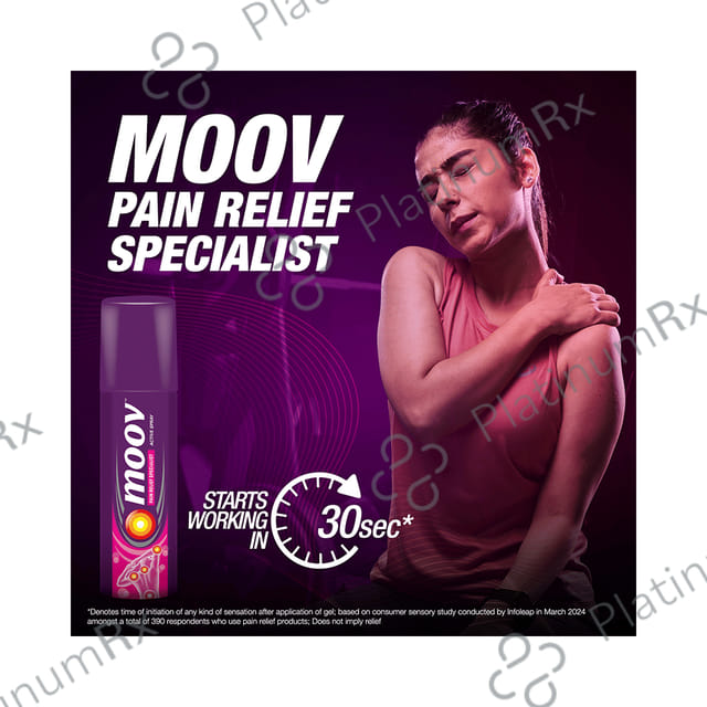 Moov 100% Ayurvedic Pain Relief Spray 80gm