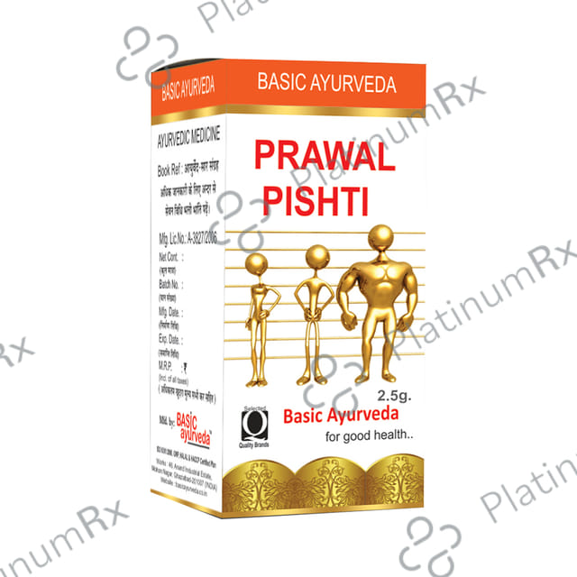 Basic Ayurveda Prawal Pishti 2 gm