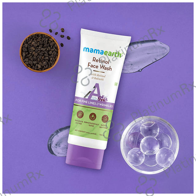 Mamaearth Retinol Face Wash for Healthy Skin 100ml